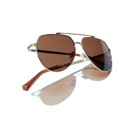 Lentes de Sol HAWKERS Shadow Polarizados Hombre y Mujer Plata/Marrón