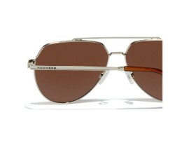 Lentes de Sol HAWKERS Shadow Polarizados Hombre y Mujer Plata/Marrón