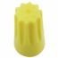 CAPUCHONES P/CABLE 10-12 COLOR AMARILLO VOLTECH.