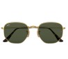 Lentes de Sol Ray Ban Rb3548n 001 Hexagonal Flat