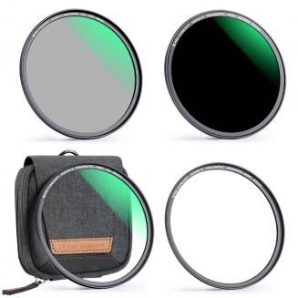82mm Kit de Filtros Magnéticos, Filtro MCUV+CPL+ND1000+Adaptador+Funda, Serie Nano-X