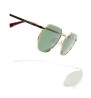 Lentes de Sol HAWKERS Sixgon Polarizados Hombre y Mujer Dorado/Verde