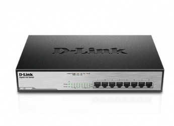 Switch D-Link Gigabit Ethernet DGS-1008MP, 8 Puertos