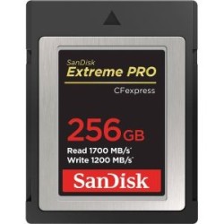 TARJETA CF EXPRESS TIPO B 256GB EXTREME PRO 1700 MB/S