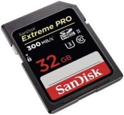 TARJETA DE MEMORIA SDHC 32GB CLASE 10 SANDISK EXTREME UHS-II 2000X U3 300MB/s
