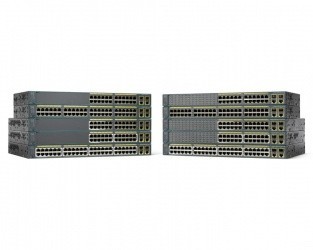 Switch Cisco Fast Ethernet Catalyst 2960-Plus, 24 Puertos