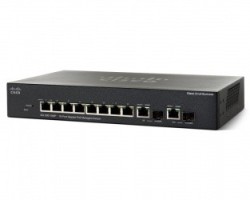 Switch Cisco Gigabit Ethernet SG300-10MPP PoE, 8 Puertos