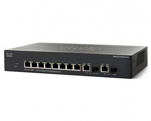 Switch Cisco Gigabit Ethernet SG300-10MPP PoE, 8 Puertos
