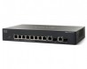 Switch Cisco Gigabit Ethernet SG300-10MPP PoE, 8 Puertos