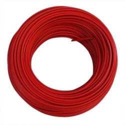 CABLE THW/90 no12 ROJO 100 MTS. ARGOS