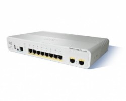 Switch Cisco Gigabit Ethernet Catalyst 2960CPD-8PT-L, 10 Puertos
