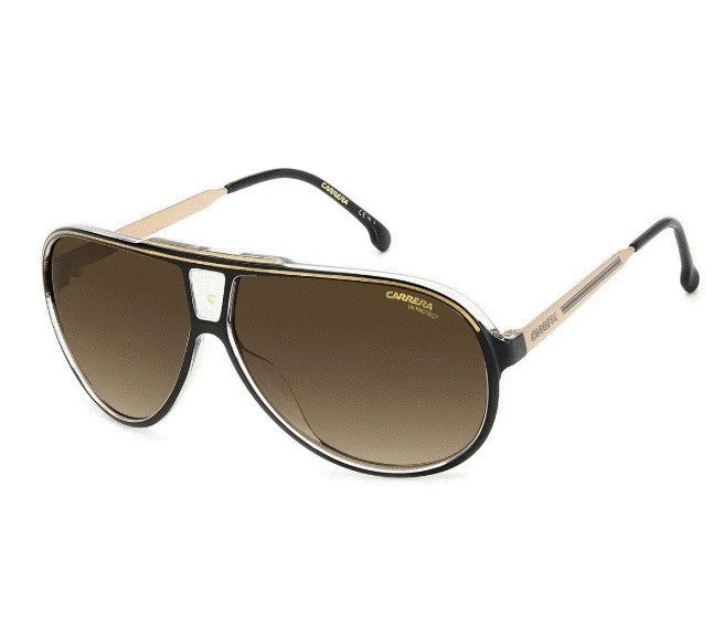 Lentes de Sol Carrera para Hombre 2053812M263HA 1050/S Negro/Dorado