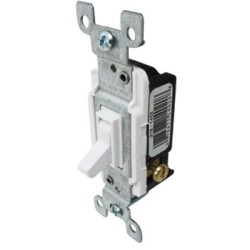 INTERR DECORA DOBLE BLANCO LEVITON.