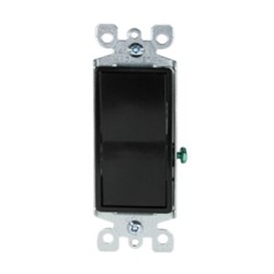 INTERR DECORA SENC NEGRO LEVITON.