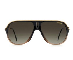 Lentes de Sol Carrera Unisex 204583DCC62HA Safari65/N Negro/Beige