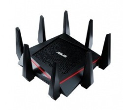 Router ASUS Gigabit Ethernet RT-AC5300 Tri-Band, Inalámbrico, 4x RJ-45