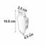 INTERR DECORA SENC. BLANCO LEVITON.