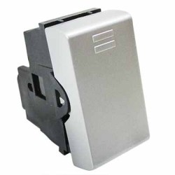 INTERRUPTOR MODULAR SENC 16A 250V GRIS, LEVITON.