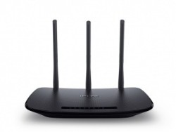 Router TP-LINK TL-WR940N, Inalámbrico, 4x RJ-45, 3 Antenas Omnidire...