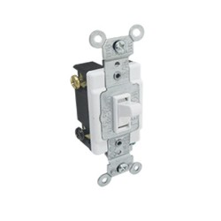 INTERRUPTOR TRADICIONAL 4 VIAS BLANCO LEVITON