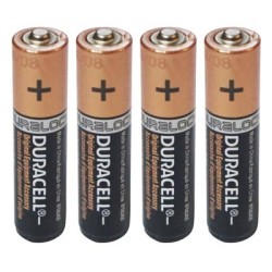 PILA ALKALINA DURACEL AAA 4 pz DURAAAX4