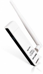 TP-LINK Adaptador de Red USB TL-WN722N, Inalámbrico, 2.4 - 2.4835 G...