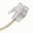 CABLE TEL AURICULAR 2.1m MARFIL 46075 VOLTECH.