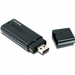 Trendnet Adaptador de Red USB TEW-624UB, Inalámbrico