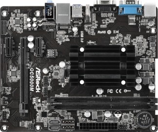 Tarjeta Madre ASRock micro ATX QC5000M, con AMD FT3 Kabini A4-5000 ...