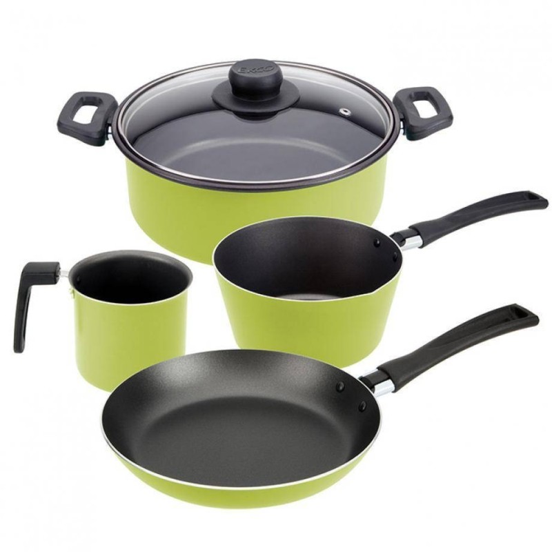 BATERÍA CASAMODA VERDE. 5PZAS