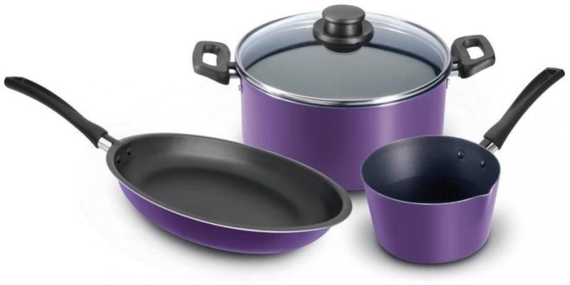 BATERIA EKCO MORADA. 4 PZAS .