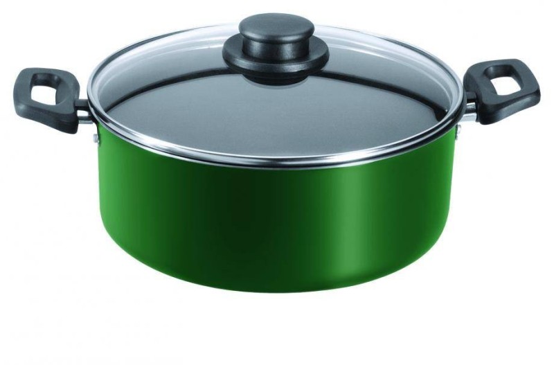 BUDINERA VERDE CON TAPA DE VIDRIO 22CM. CASAMODA