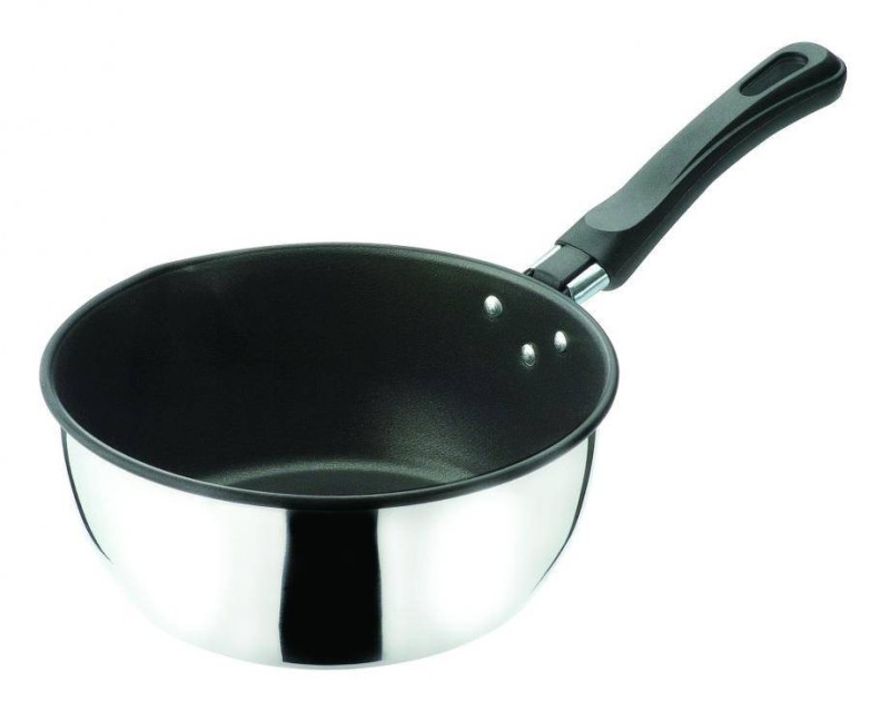CAZO ALUMINIO GRIS. 18CM .