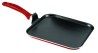 PLANCHA CUADRADA ROJA. 28CM.