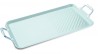 PLANCHA DOBLE QUEMADOR 0% GRASA. 54CM .