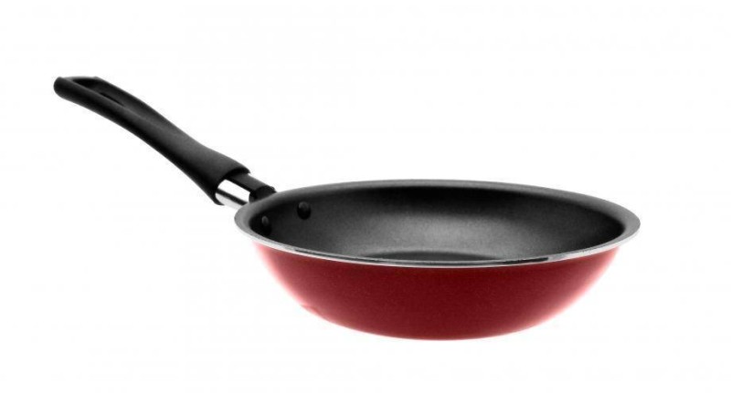 SARTEN CLASICO ROJO. 30CM.