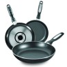 SET 3 SARTENES NEGROS. 20/24/30 CM