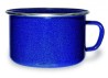 HERVIDOR DE PELTRE AZUL. 16CM