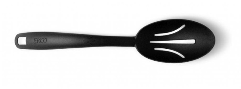 CUCHARA RANURADA NYLON NEGRO