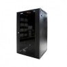 Enson Gabinete de Pared 22U, hasta 60KGs, Negro