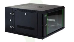 Nitrotel Gabinete de Pared para Portátiles, hasta 75kg, Negro