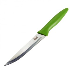 CUCHILLO MULTIUSOS VERDE. 5.5" TENDENCIAS