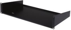 Nexxt Solutions Bandeja Sólida Doble, 2U, Negro