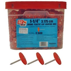 CLAVO GRIP CAP 1-1/4 PULGADAS CUB. C-2500 GCB114 GRIP RITE.