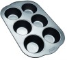 MOLDE DE 6 MINI MUFFINS CON ANTIADHERENTE