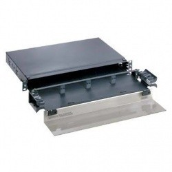 Panduit Distribuidor de Fibra Óptica Abatible con Tapa de Acrílico,...