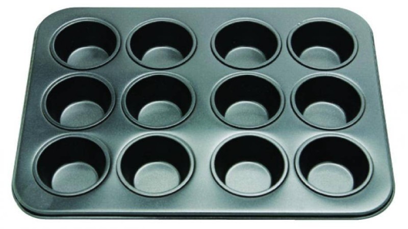 MOLDE PARA 12 PASTELITOS CON ANTIADHERENTE