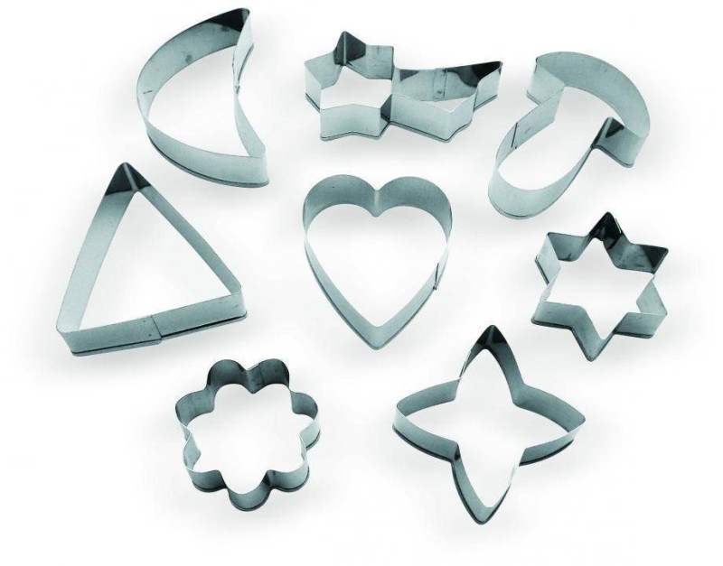 MOLDES PARA GALLETAS 8 PIEZAS