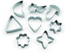 MOLDES PARA GALLETAS 8 PIEZAS