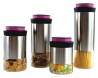 CANISTER INOX MOROCAN 4 PIEZAS